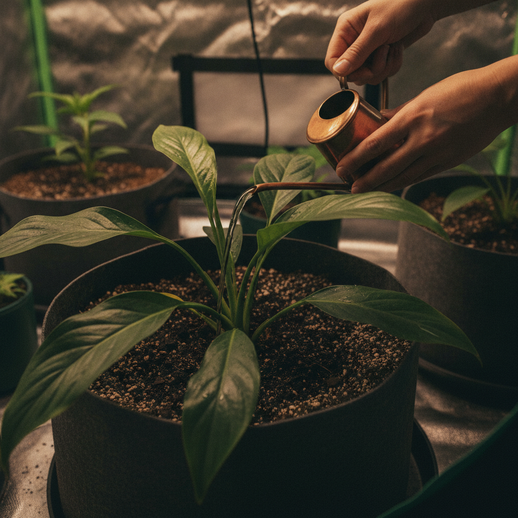 How to Water Cannabis Plants: Schedule, Amount & Technique